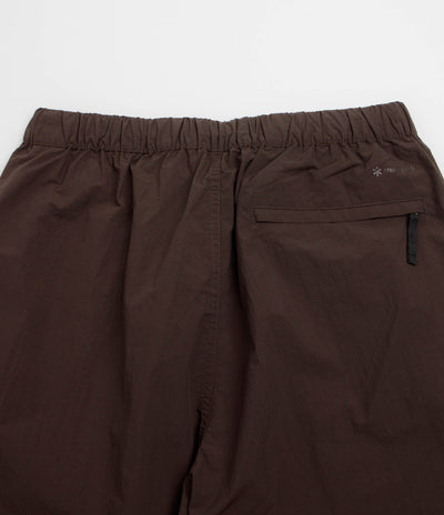 Snow Peak Nylon Double Rip Pants - Dark Brown