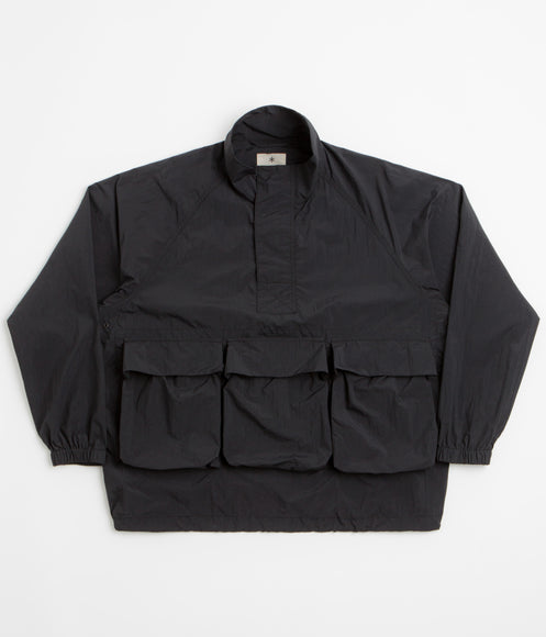 Snow Peak Nylon Tussah Anorak - Black