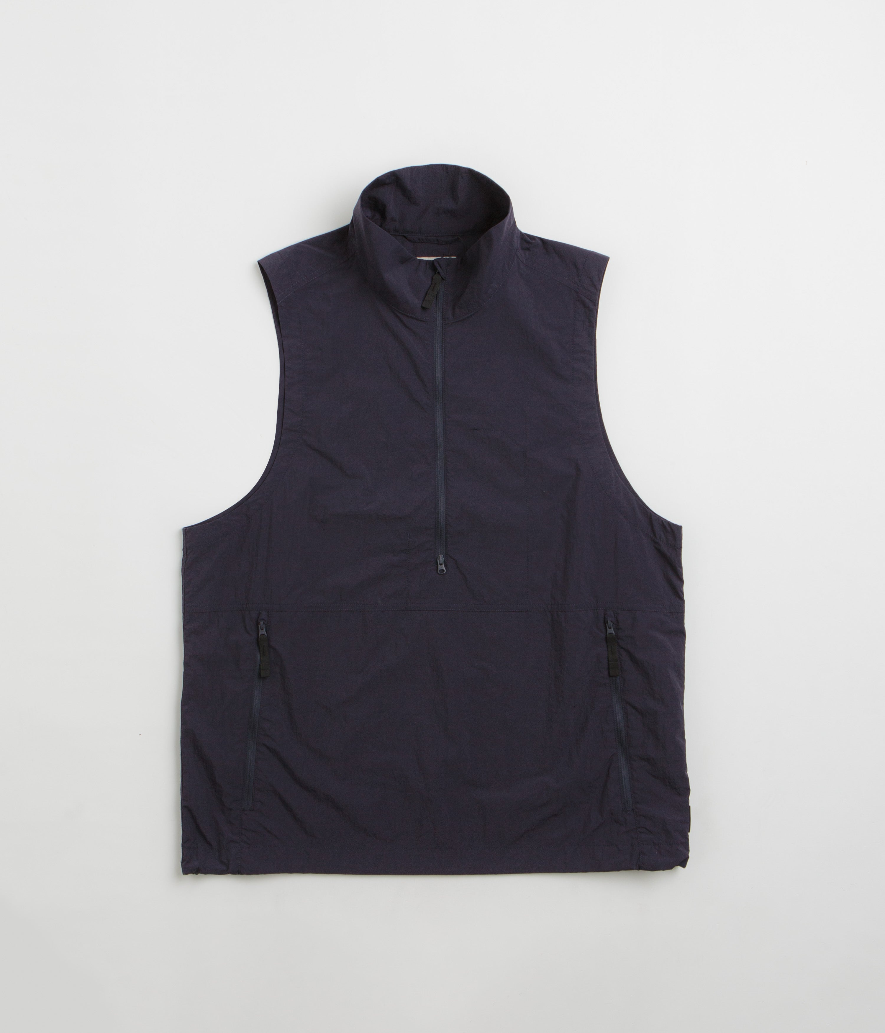 Snow Peak Nylon Tussah Utility Storage Vest in Navy