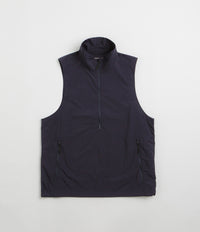 PEAK【M】スノーピーク別注Nylon Tussah VESTブラック Snow Peak Nylon Tussah Utility Storage Vest - Navy | Flatspot