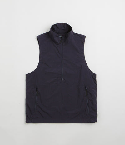 Snow Peak Nylon Tussah Utility Storage Vest in Navy