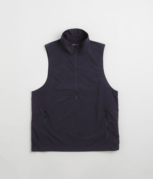 Snow Peak Nylon Tussah Utility Storage Vest - Navy