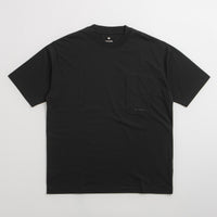 Snow Peak OG Mercerized T-Shirt in Black thumbnail
