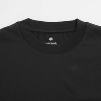 Snow Peak OG Mercerized T-Shirt in Black thumbnail