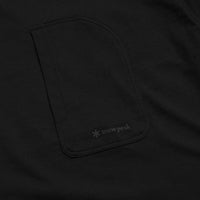 Snow Peak OG Mercerized T-Shirt in Black thumbnail