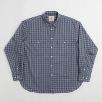 Snow Peak Ombre Check Shirt in Blue thumbnail