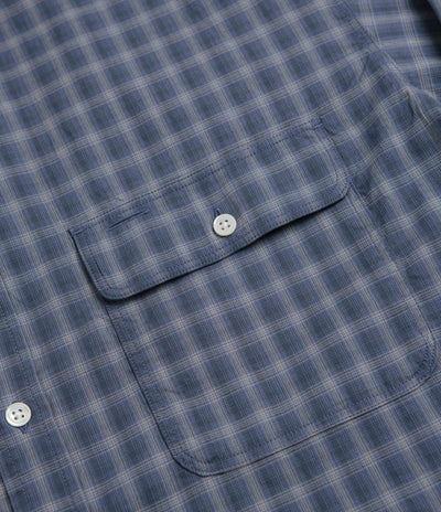 Snow Peak Ombre Check Shirt in Blue