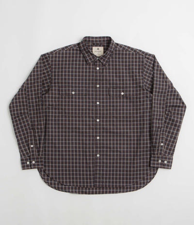 Snow Peak Ombre Check Shirt - Brown