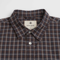 Snow Peak Ombre Check Shirt - Brown thumbnail