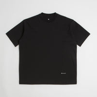 Snow Peak Organic Cotton Mercerized T-Shirt in Black thumbnail