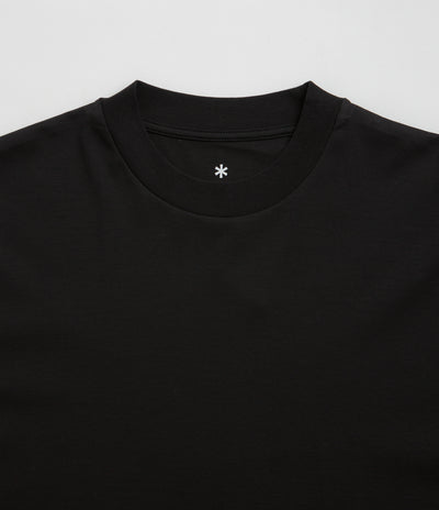 Snow Peak Organic Cotton Mercerized T-Shirt in Black