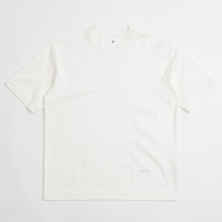 Snow Peak Organic Cotton Mercerized T-Shirt in White thumbnail