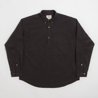 Snow Peak Organic Cotton Pullover Shirt - Black thumbnail