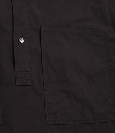 Snow Peak Organic Cotton Pullover Shirt - Black