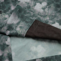 Snow Peak Patterned Mori Short Sleeve Shirt in Green thumbnail