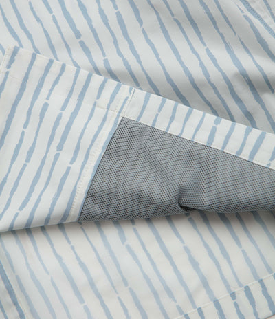 Snow Peak Patterned Take Short Sleeve Shirt in Light Grey