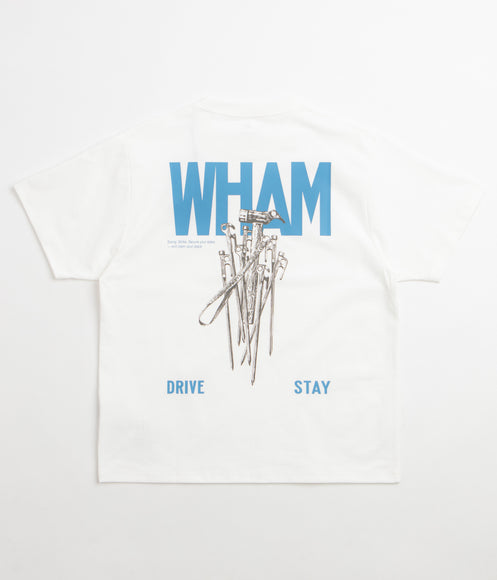 Snow Peak Pegs And Hammer T-Shirt - Off White