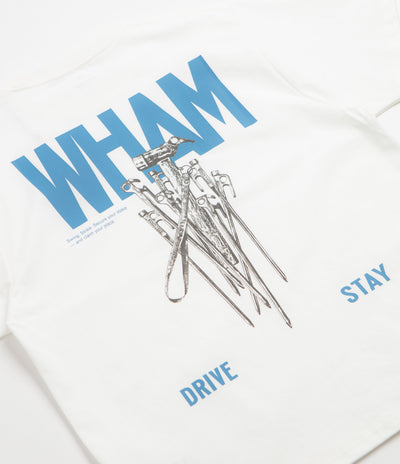 Snow Peak Pegs And Hammer T-Shirt - Off White
