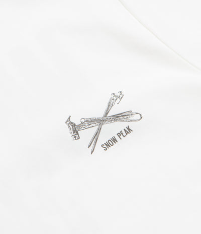 Snow Peak Pegs And Hammer T-Shirt - Off White