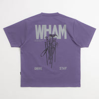 Snow Peak Pegs And Hammer T-Shirt - Purple thumbnail