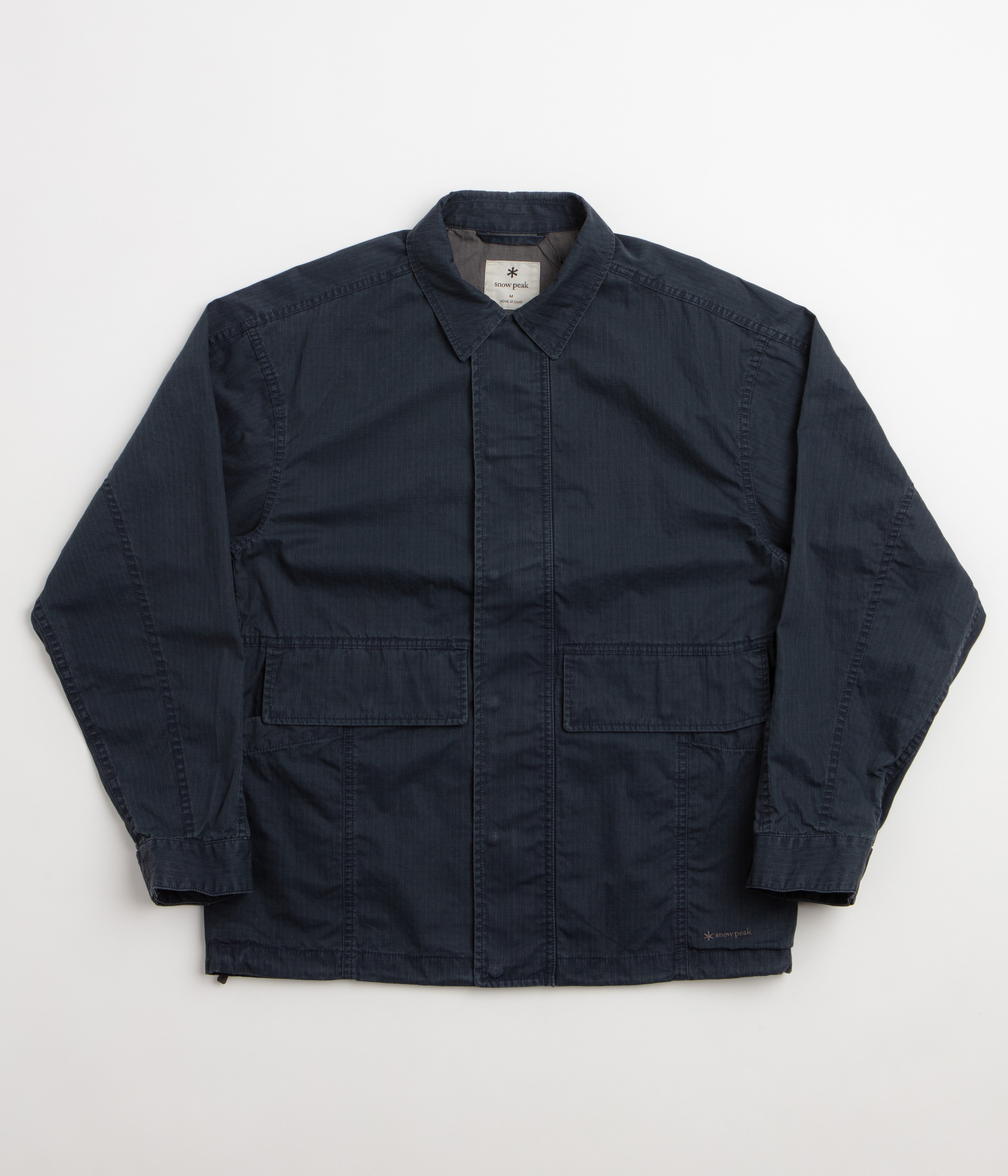 Snow Peak Pigment Washed Jacket - Navy