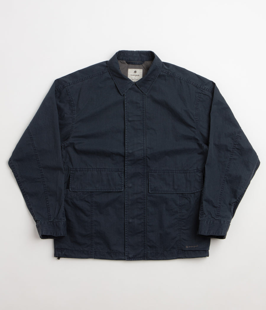 Snow Peak Pigment Washed Jacket - Navy