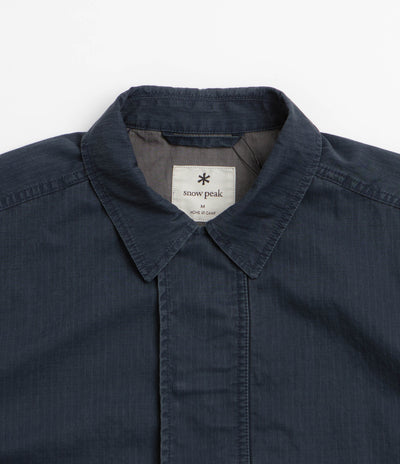 Snow Peak Pigment Washed Jacket - Navy