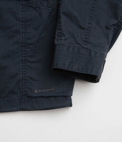 Snow Peak Pigment Washed Jacket - Navy