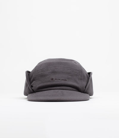 Snow Peak Polartec Ear Cuff Cap - Charcoal