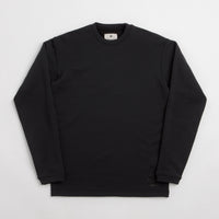 Snow Peak Polartec Power Wool Crewneck Sweatshirt - Black thumbnail