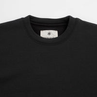 Snow Peak Polartec Power Wool Crewneck Sweatshirt - Black thumbnail