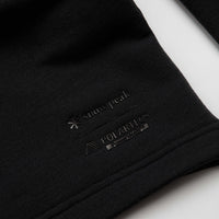 Snow Peak Polartec Power Wool Crewneck Sweatshirt - Black thumbnail
