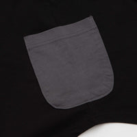 Snow Peak Raglan Long Sleeve T-Shirt - Black thumbnail