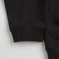 Snow Peak Recycled Cotton Crewneck Sweatshirt in Black thumbnail