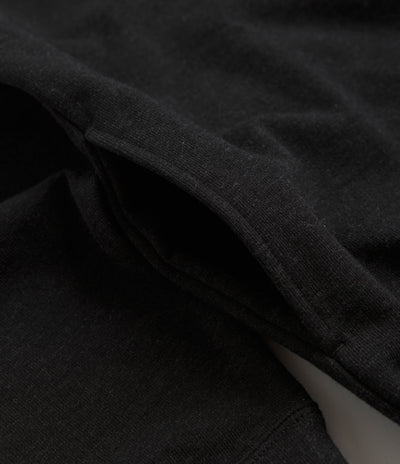 Snow Peak Recycled Cotton Crewneck Sweatshirt in Black