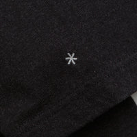 Snow Peak Recycled Cotton Heavy Mockneck T-Shirt in Black thumbnail