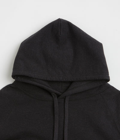 Snow Peak Recycled Cotton Hoodie in Black