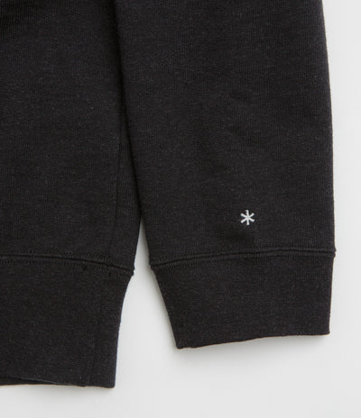Snow Peak Recycled Cotton Hoodie in Black