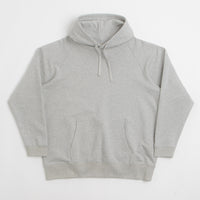 Snow Peak Recycled Cotton Hoodie in Mid Grey thumbnail
