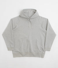 Snow Peak Recycled Cotton Hoodie in Mid Grey
