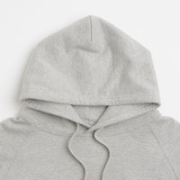 Snow Peak Recycled Cotton Hoodie in Mid Grey thumbnail