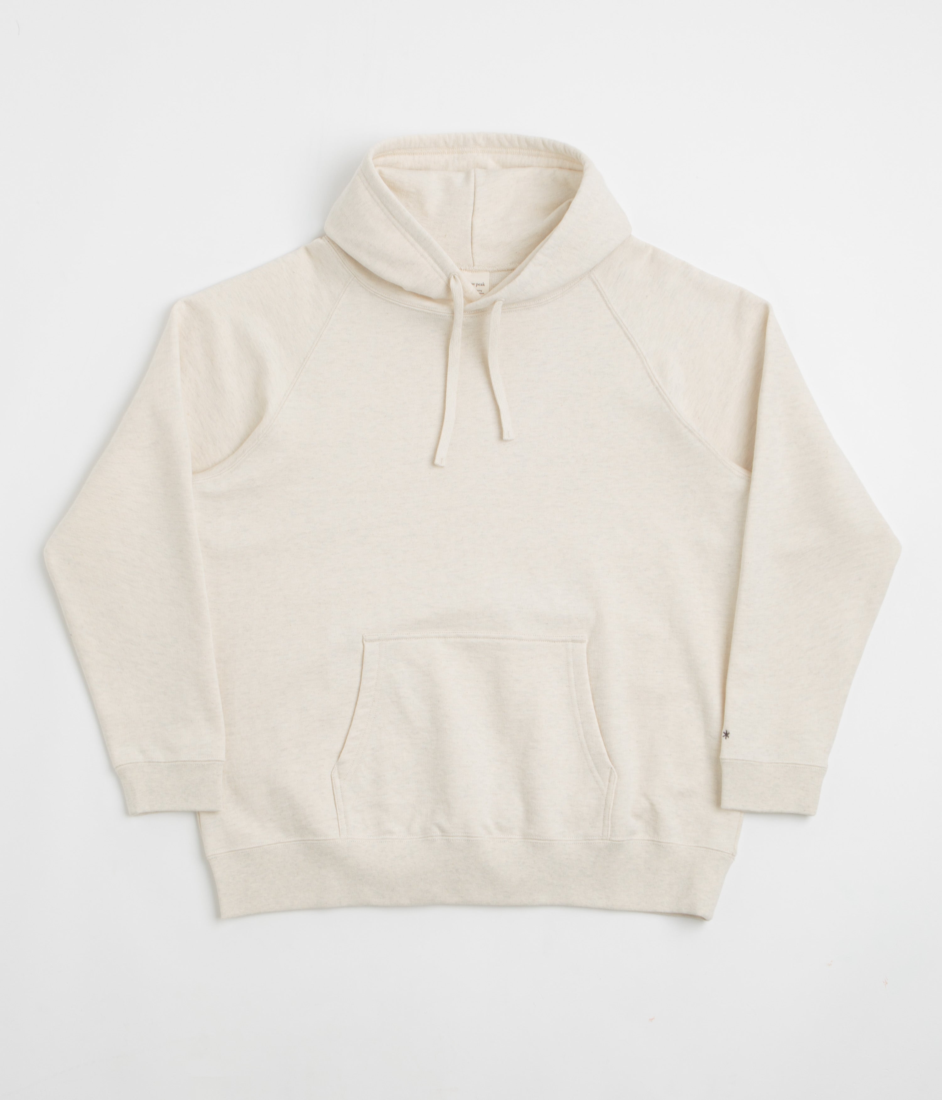 Snow Peak Recycled Cotton Hoodie in Oatmeal