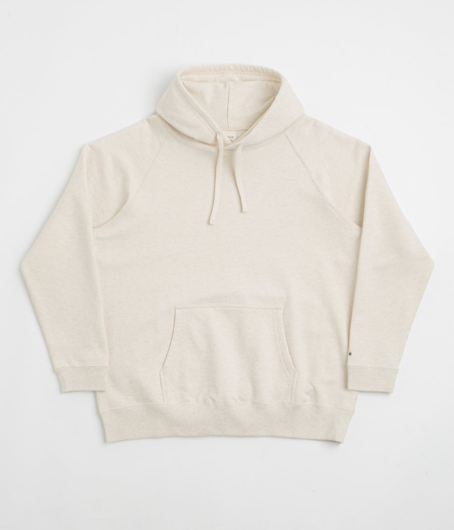 Snow Peak Recycled Cotton Hoodie in Oatmeal