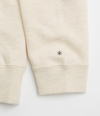 Snow Peak Recycled Cotton Hoodie in Oatmeal