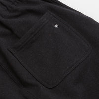 Snow Peak Recycled Cotton Sweatpants in Black thumbnail