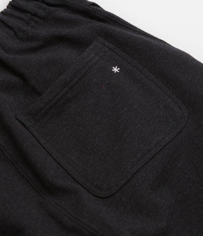 Snow Peak Recycled Cotton Sweatpants in Black