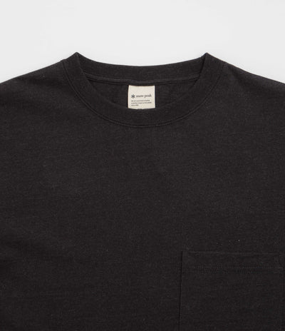 Snow Peak Recycled Cotton T-Shirt - Black