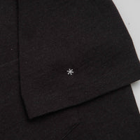 Snow Peak Recycled Cotton T-Shirt - Black thumbnail