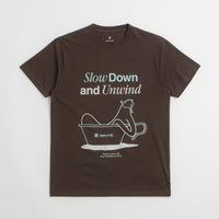 Snow Peak Relaxation T-Shirt - Dark Brown thumbnail