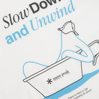 Snow Peak Relaxation T-Shirt - Off White thumbnail